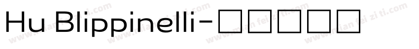 Hu Blippinelli字体转换
